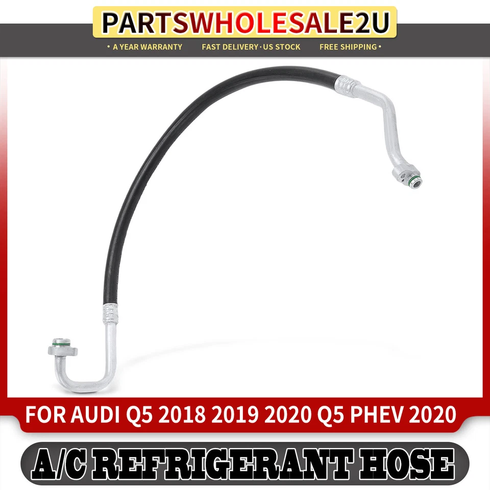 Conjunto de manguera de línea de succión de aire acondicionado para Audi Q5 2018-2020 Q5 PHEV 2020 baja presión Foto 1 de 4