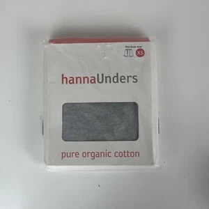 New! Boys Hanna Andersson Unders Boxer Briefs Gray Size XS Organic Cotton - Picture 1 of 3