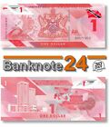 Trinidad en Tobago 1 Dollar 2020  Unc Pn 60a prefix BH, Polymer, Banknote24
