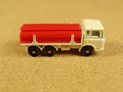 OLD VINTAGE LESNEY MATCHBOX # 58 DAF GIRDER TRUCK - Image 1 of 4
