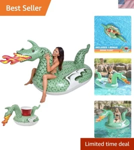 Giant Fire Float & Drink Float Set - Summer Essentials für Strandliebhaber! - Bild 1 von 9