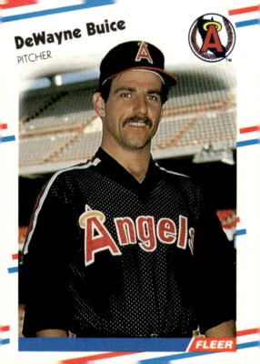 1988 Fleer #487 DeWayne Buice - Image 1 of 2