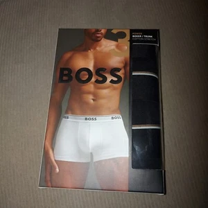 3 HUGO BOSS Boxer Unterwäsche Baumwolle Stretch Original Gr. S - Bild 1 von 2