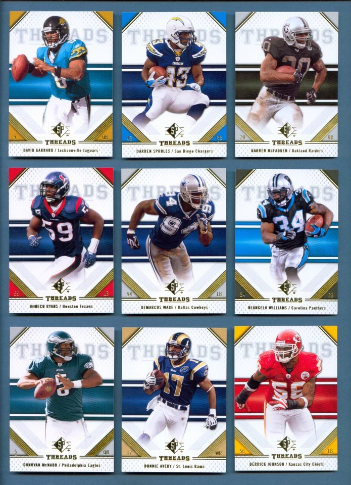 2009 SP Threads #25 DAVID GARRARD Jacksonville JAGUARS Mint - Image 1 of 2