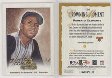 2002 Donruss Diamond Kings Sample Gold Roberto Clemente #126 HOF