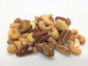 MIXED NUTS - Deluxe Roasted / Salted Mixed Nuts (NO PEANUTS!!!) - Select Weight - Picture 1 of 2