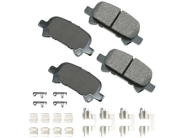 Juego de pastillas de freno traseras Akebono para Toyota Avalon 2000-2007 68GWXB Foto 1 de 1