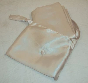 Hotel Pillow Cover ~ Satin Pouch For Sanitation & Protection ~ CASE LOT 24 UNITS - Picture 1 of 7