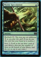 Mystic Speculation FOIL Future Sight NM Blue Uncommon CARD (196663) ABUGames