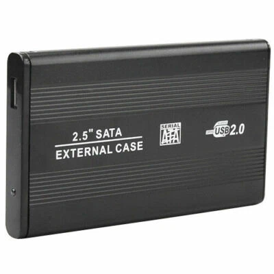2.5 Sata to USB Hard Drive Caddy HDD Enclosure Case Laptop and PC Computer Cover - Image 1 of 4