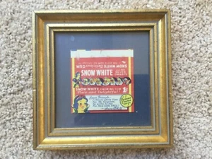 2 seltene Original 1938 Dietz Gum Company Schneewittchen Einpackungen - Bild 1 von 3