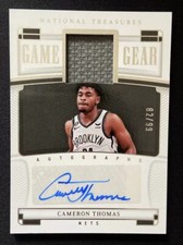 Cameron Thomas 2022-23 National Treasures 82/99 Auto Patch Game Gear #GGA-CAM