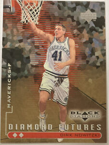 Dirk Nowitzki 1998-1999 Upper Deck BLACK DIAMOND DOUBLE Rookie #92 (2856)/2500