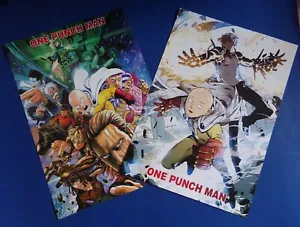 One Punch Man Mini Posters The King Silver fang Anime Superhero Manga Wall Decor - Picture 1 of 5