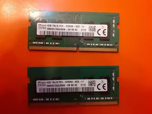 SKHynix 8GB (2x4Gb) DDR4 3200MHz PC4-3200AA260 Pin 1.2V SODIMM Laptop Memory RAM - Picture 1 of 3