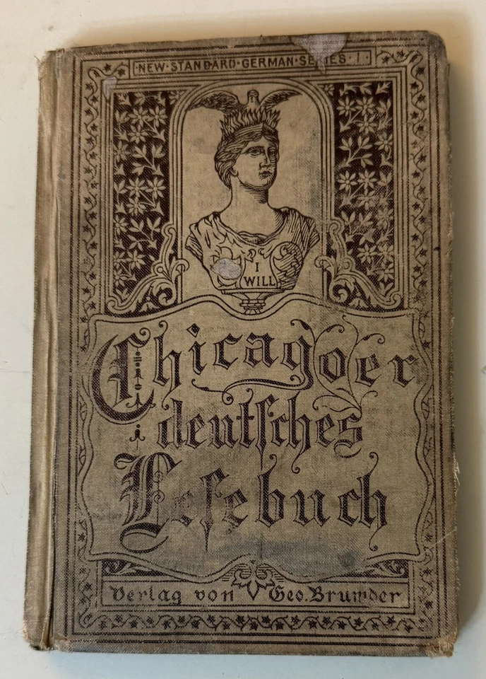 German First Reader - Published in Chicago - 1892 - Image 1 of 2