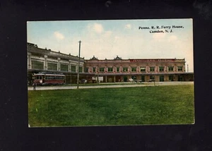 Camden, New Jersey Pennsylvania Railroad Ferry House @1910 - Picture 1 of 2