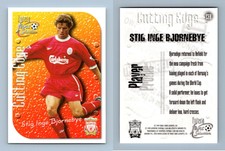 Stig Inge Bhornebye #CE8 Liverpool Fans Selection 1999 Futera Embossed Card