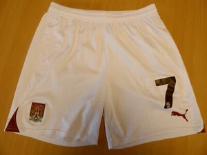 NORTHAMPTON TOWN FC | 7 | SAM HOSKINS | MATCHWORN SHORTS 2024/2025 | Größe L - Bild 1 von 3