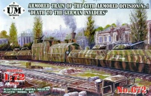 Unimodels UMT672 - 1:72 Death to the German Invaders Armored train of the 48th a - Bild 1 von 1