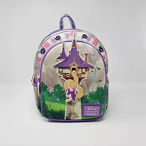 🌍📦 Loungefly Rapunzel Raiponce Tangled Tower Mini Rucksack Backpack Sac à dos - Bild 1 von 5