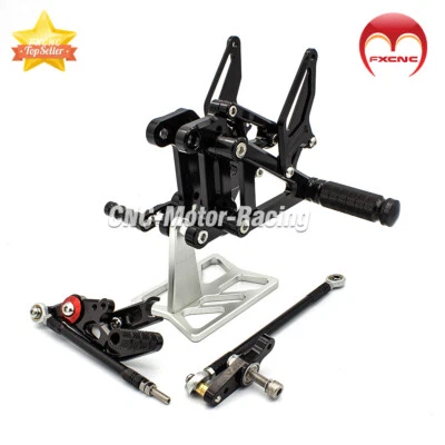 Комплект задних подножек с ЧПУ для MV Agusta F3 675 EAS Brutale 2012-2017 - Изображение 1 из 4