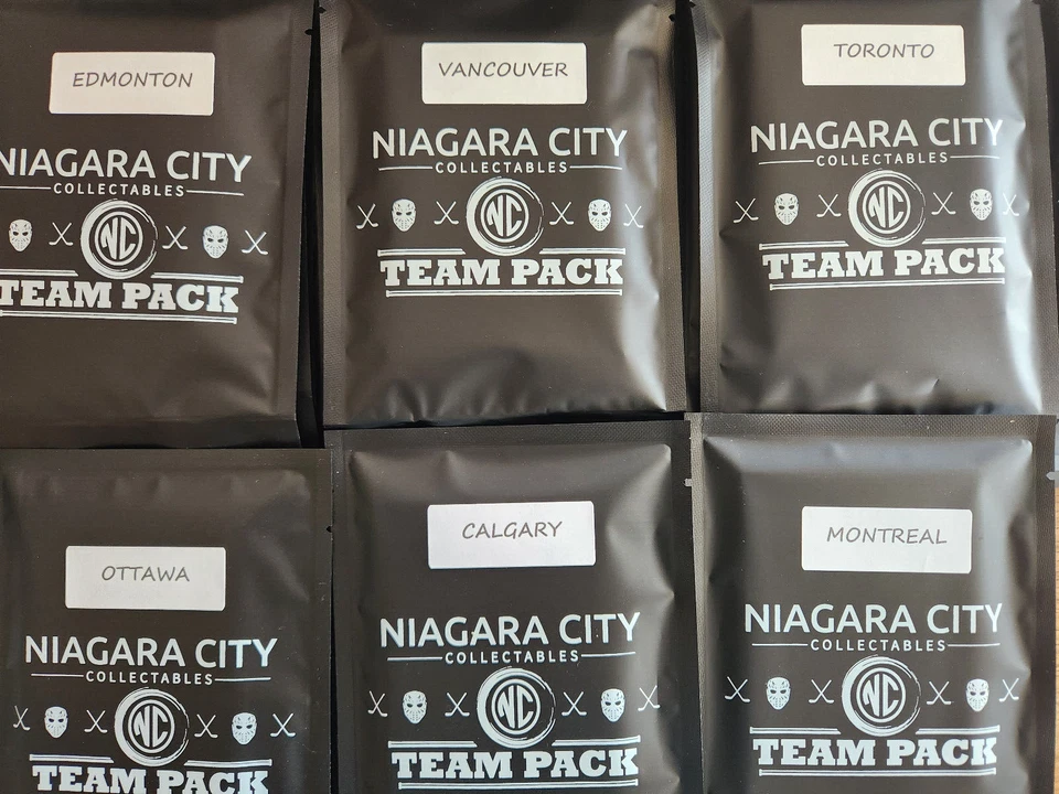 NHL Mystery Hockey Team Packs - 2 Hits per Pack, 8 Cards - Image 1 of 1