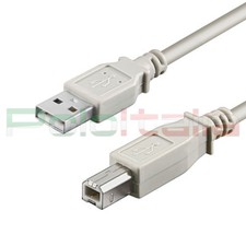 Cavo da 0,25 a 10m USB 2.0 tipo A/B per stampante Hp prolunga dati pc hard disk