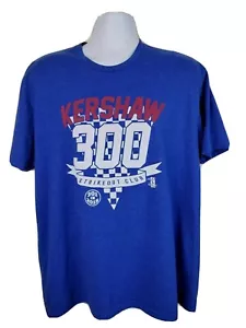Clayton Kershaw Los Angeles Dodgers 300 Strike Out Club 301 en 2015 Camiseta XL - Imagen 1 de 3