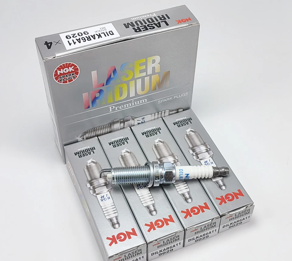 4PCS Iridium Spark Plugs DILKAR6A-11 For Nissan Altima Rogue Sentra 9029 - Imagem 1 de 1