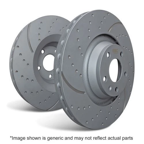 EBC GD2129  GROOVED BRAKE DISC PAIR - Image 1 of 1