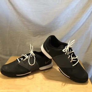 Usado en excelente estado!!! Zapatos de golf Nike Lunarlon Embellish para mujer 10 negros 612662-002 - Imagen 1 de 8