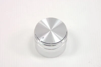 Lot of 2 -Hardware, Knob. For 1/4"  Flat / Flattened Shaft. Knurl Edge - Image 1 of 3