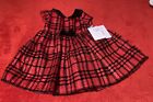 Marmellata special occasion baby girl dress red color 6/9 months 