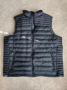 Solaris Big/Tall Men's Natural Down Lightweight Packable Quilted Puffer Vest 2XT - Picture 1 of 7