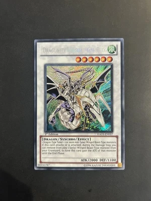 Yu-Gi-Oh! HA03-EN057 Dragunity Knight - Gae Bulg (1st Ed) Secret Rare, NEAR MINT - Image 1 of 2