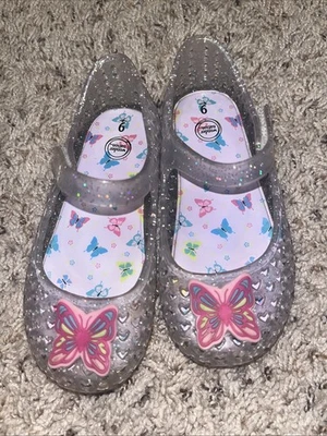 Sapatos Butterfly Jelly tamanho 9 - Imagem 1 de 4
