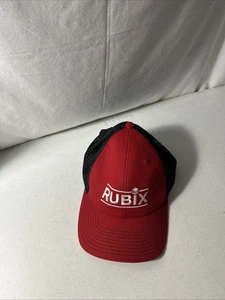 Cappello Rubix Cube con cinturino regolabile in rete e schienale "HTF" "RARO" - Foto 1 di 5