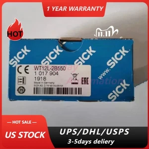 New SICK WT12L2B550 WT12L-2B550 1017904 Photoelectric Proximity Switch Sensor - Picture 1 of 6