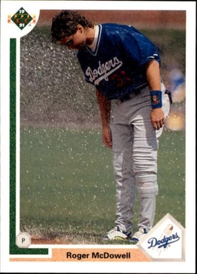 1991 Upper Deck Final Edition #57 Roger McDowell EX Excellent Dodgers - Image 1 of 2