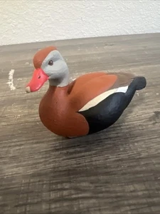 2020 Jett Brunet Miniature Decoy Black Bellied Whistling Duck Ducks Unlimited - Picture 1 of 10