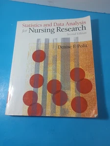Statistics and Data Analysis for Nursing Research Denise Polit, PB Good 2nd Ed. - Imagen 1 de 8