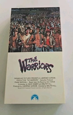 The Warriors VHS Paramount UNTESTED VTG  - Image 1 of 4