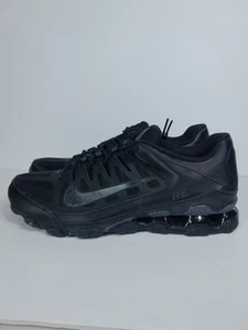 Nike Reax 8 TR scarpa sneaker mesh tripla nera uomo taglia 11,5 allenamento - Foto 1 di 13