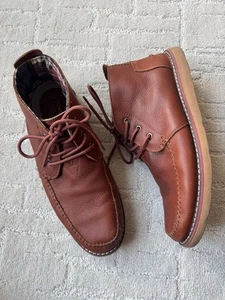 Stivali Toms Chukka in pelle marrone da uomo taglia 12 top medi casual 140815 - Foto 1 di 11