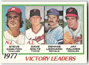 1978 Topps #205 Steve Carlton / Dave Goltz / Leonard / Jim Palmer Phillies - Picture 1 of 2