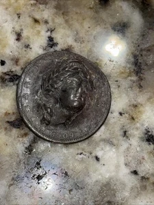 1909 Punch PUSH OUT Dime  3D Old Collection.  3686 - Picture 1 of 5