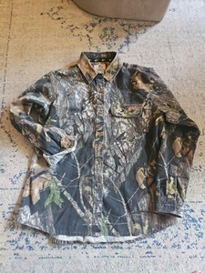 Mossy Oak Women's Lady Explorer Long Sleeve Shirt, Size Large - Picture 1 of 5