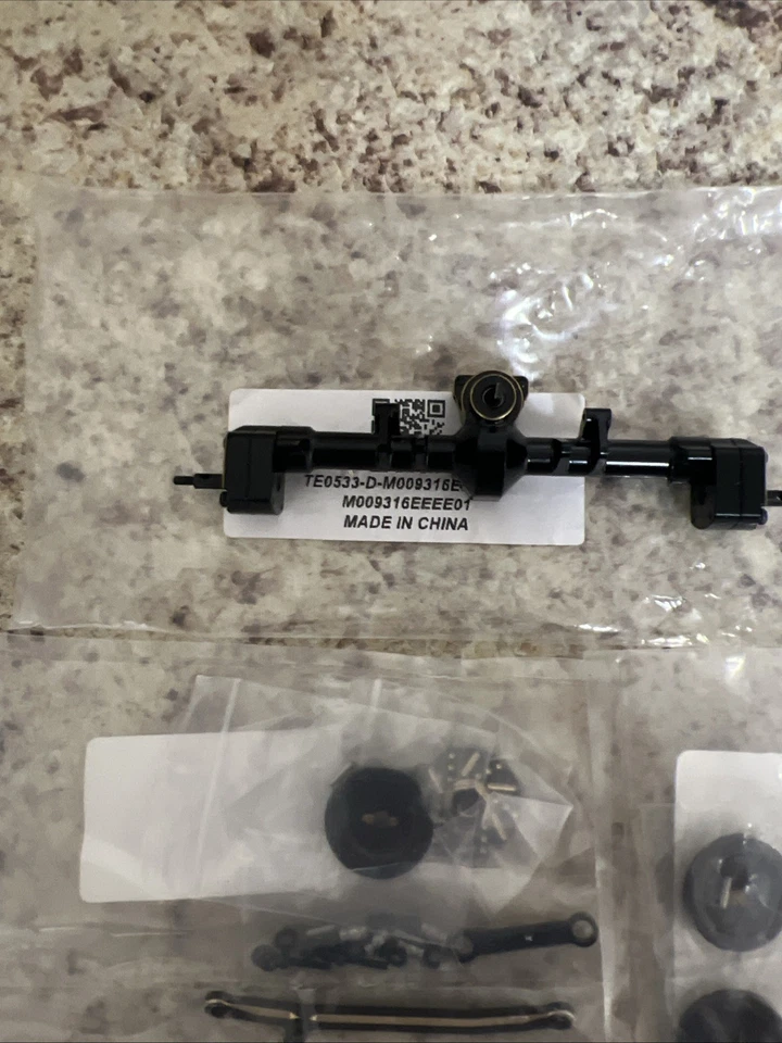 Front/rear brass axle set for axial SCX 24 deadbolt C10 JLU gladiator bronco car - Image 1 of 4