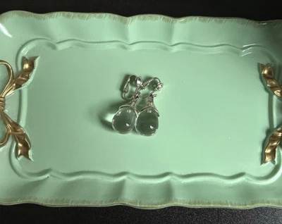 Pendientes de plata de ley vintage Robert Lee Morris piscinas de luz Foto 1 de 4